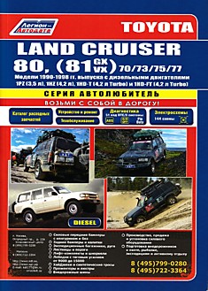 Toyota Land Cruiser 80/81 GX/81 VX/70/73/75/77 1990-1998 г.в.